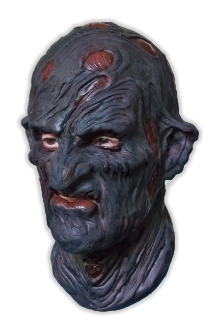 Black Face Horror Mask - Click Image to Close