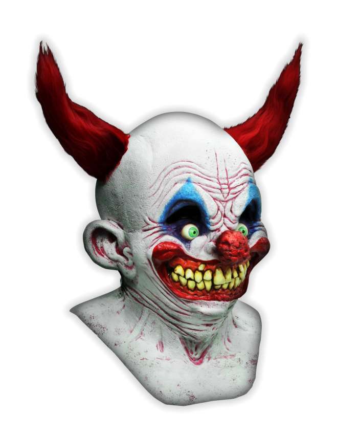 Crazy Clown Horror Mask - Click Image to Close