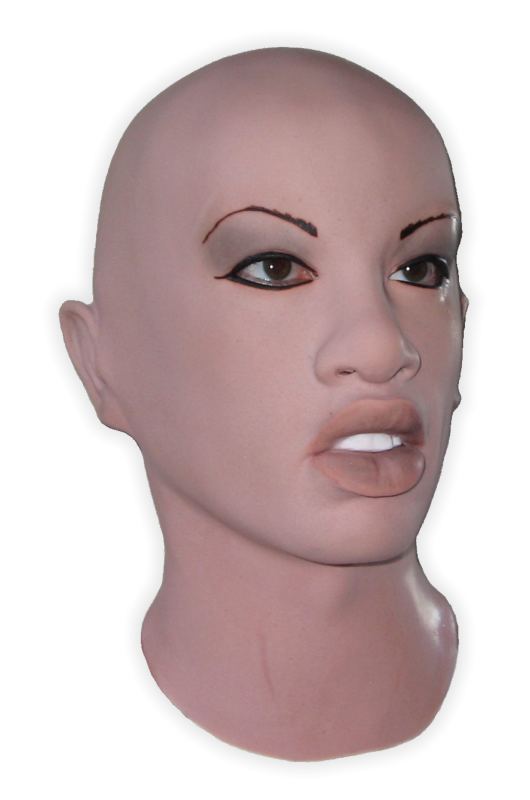 Female Latex Mask 'Angelina' - Click Image to Close