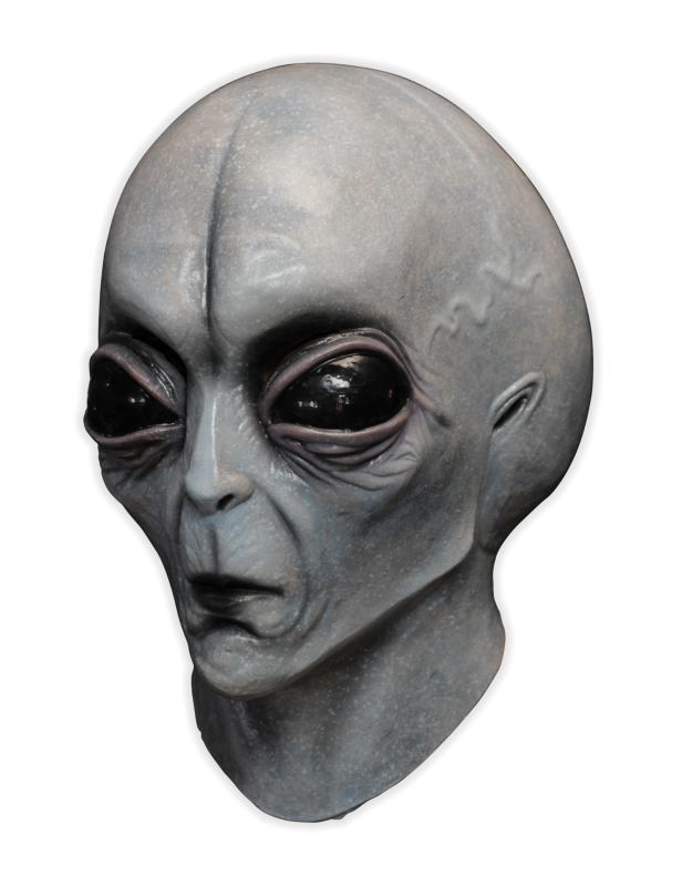 Realistic Grey Alien Mask