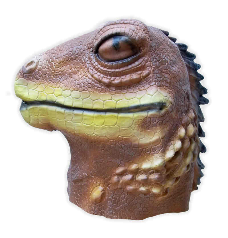 Lizard Latex Mask