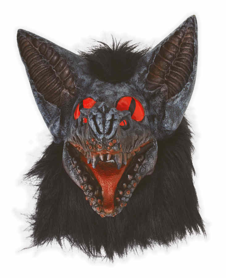 Vampire Bat Mask Latex - Click Image to Close
