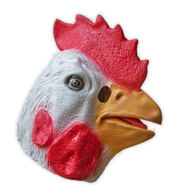 Rooster Mask - Click Image to Close