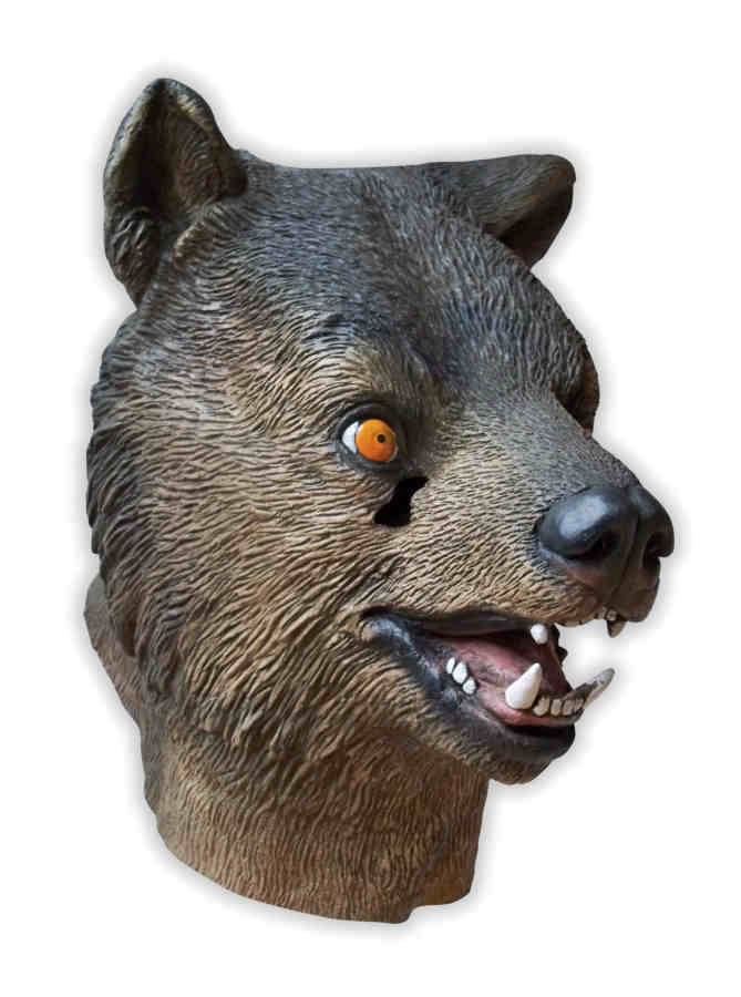 Brown Bear Mask Latex