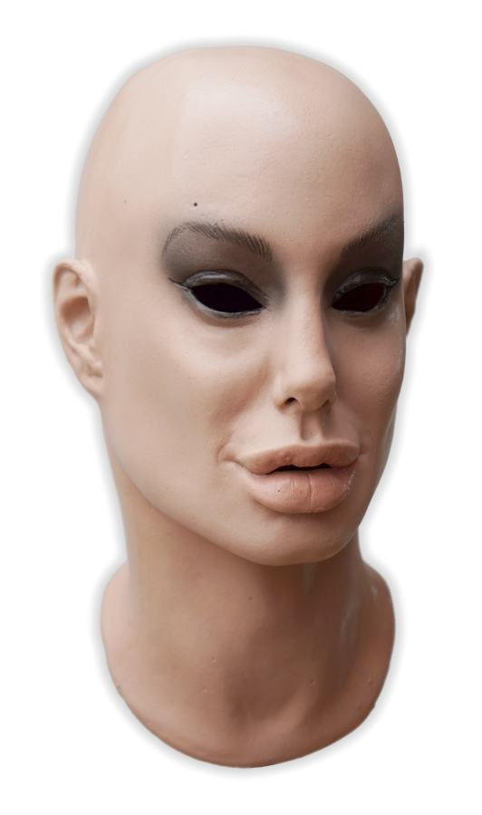 Female Face Mask Realistic 'Lilia' - Click Image to Close
