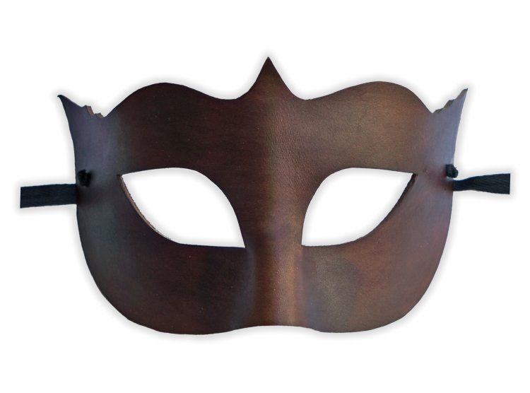 Leather Mask Venice Brown