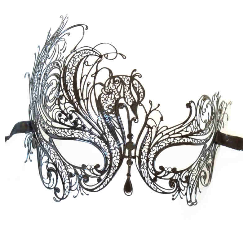 Stunning Filigree Mask Venice 'Eliane' - Click Image to Close