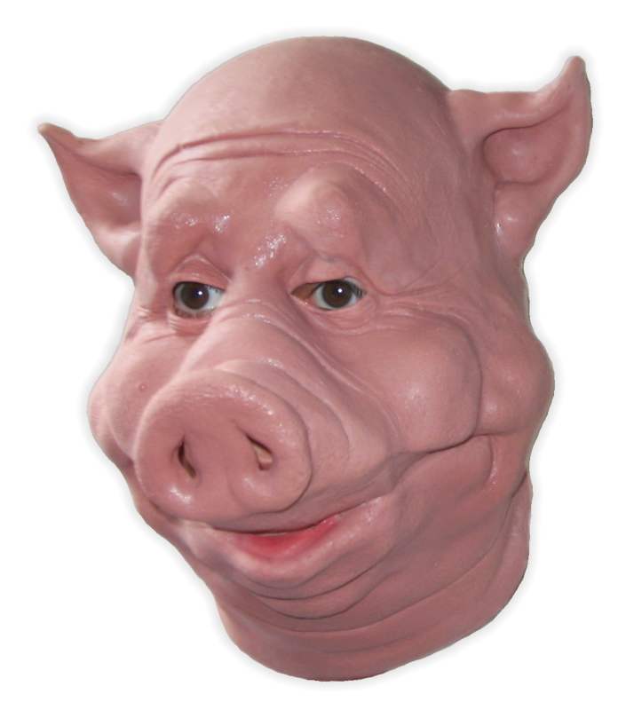 Pigface Latex Mask