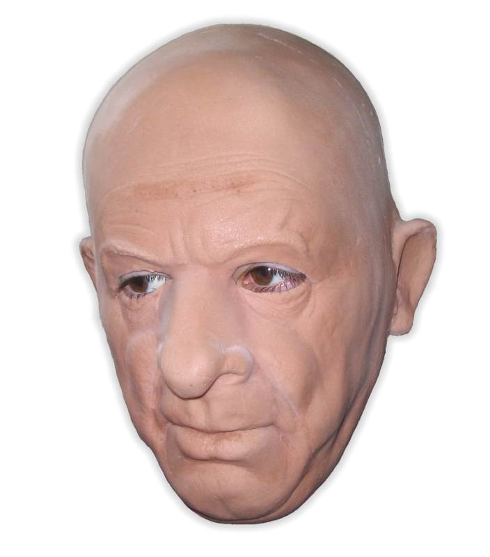 Realistic Face Mask Latex 'Professor'