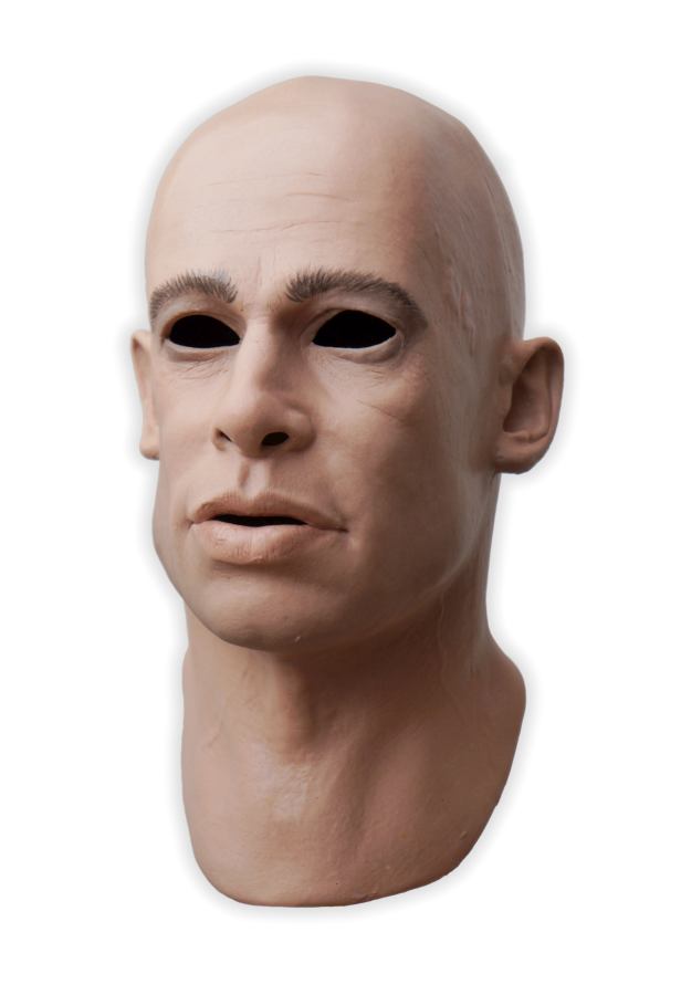 Realistic Latex Mask Human Face 'Jasper'
