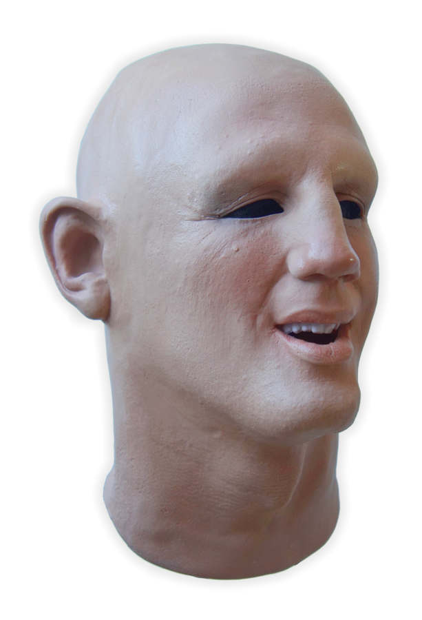 Full over the Head Realistic Mask Latex 'Ben' - Click Image to Close
