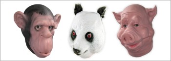 Animal Latex Masks