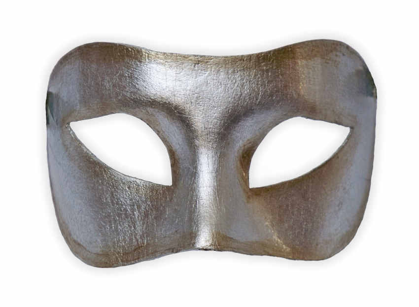 Venetian Eye Mask Silver Colombina
