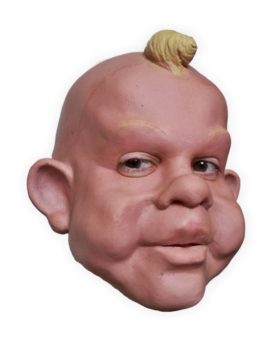 Baby Face Foam Latex Mask - Click Image to Close