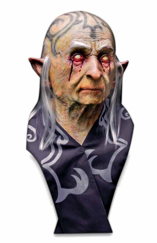 Horrormaske 'Schwarzmagier'