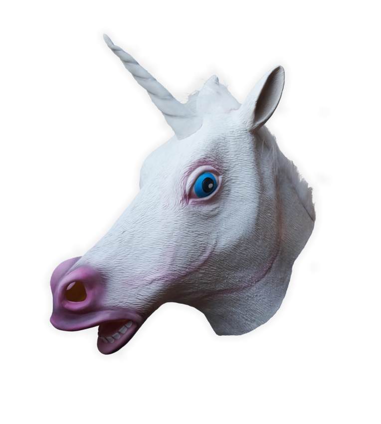 Mascara Unicornio - Haga un click en la imagen para cerrar