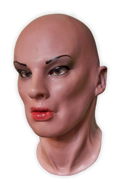 Masque Visage Latex Travesti 'Emily' - Cliquez sur l'image pour la fermer