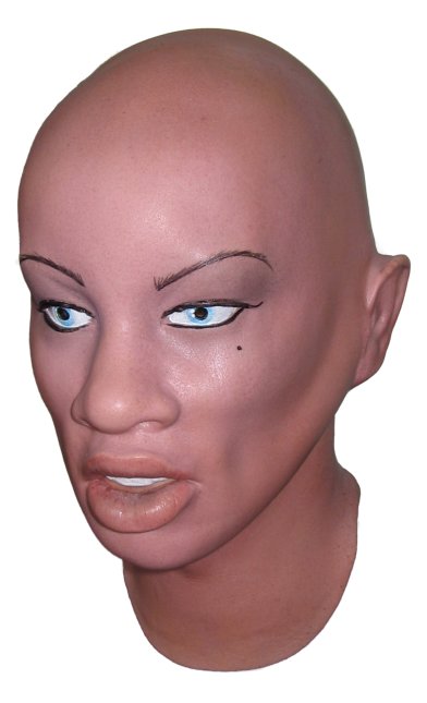 Masque de Femme pour Déguisement 'Laetitia' - Cliquez sur l'image pour la fermer
