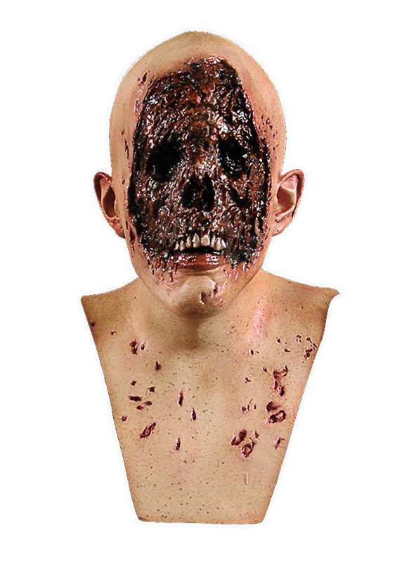Horror Maske 'Feuerteufel' - zum Schließen ins Bild klicken