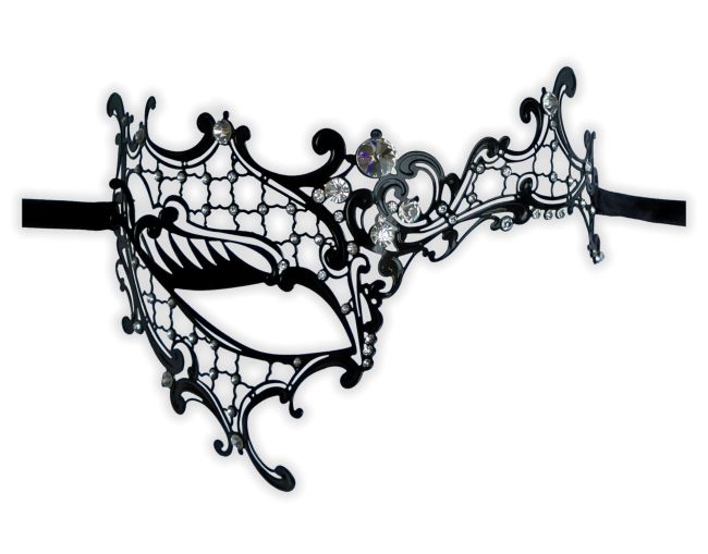 Filigree Mask for Masquerade 'Dinora' - Click Image to Close