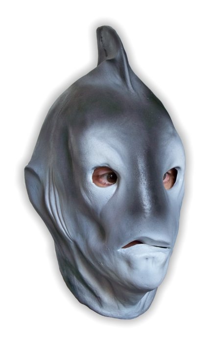 Fischgesicht Maske - zum Schließen ins Bild klicken