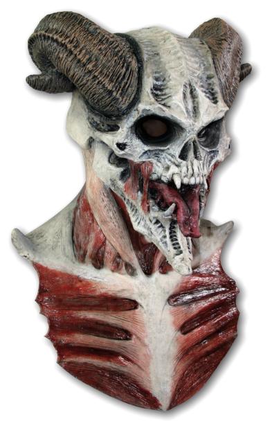 Masque Halloween 'Crâne Diable' - Cliquez sur l'image pour la fermer
