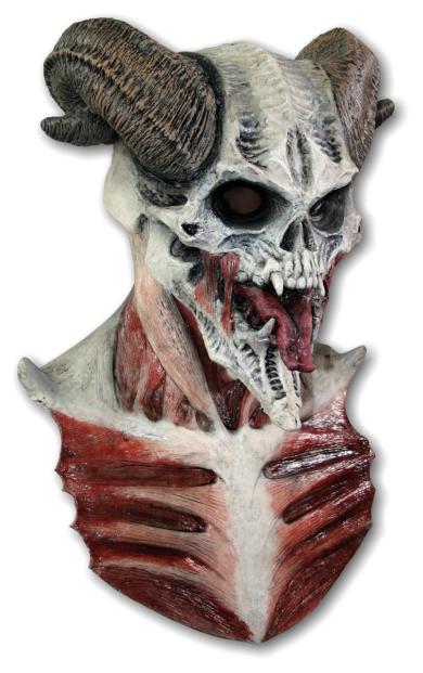 Maschera di Halloween 'Cranio Diavolo'