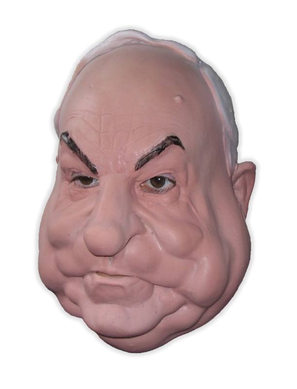 Helmut Kohl Promi Maske aus Latex