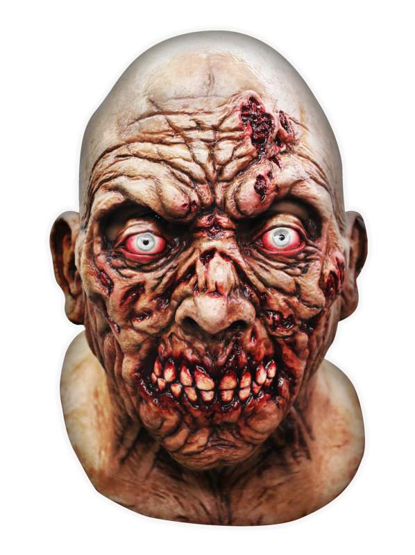 Horror Mask Dehydrated Head - Click Image to Close