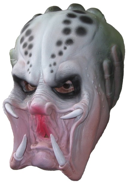 Latex Maske 'Dschungel Monster' - zum Schließen ins Bild klicken