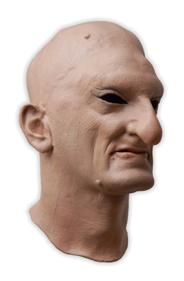Schaumlatex Maske Fieses Gesicht 'Thore' - zum Schließen ins Bild klicken