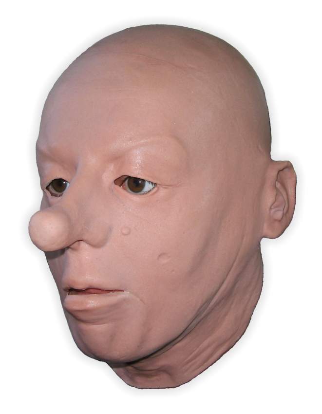 Lügenbold Latex Maske - zum Schließen ins Bild klicken