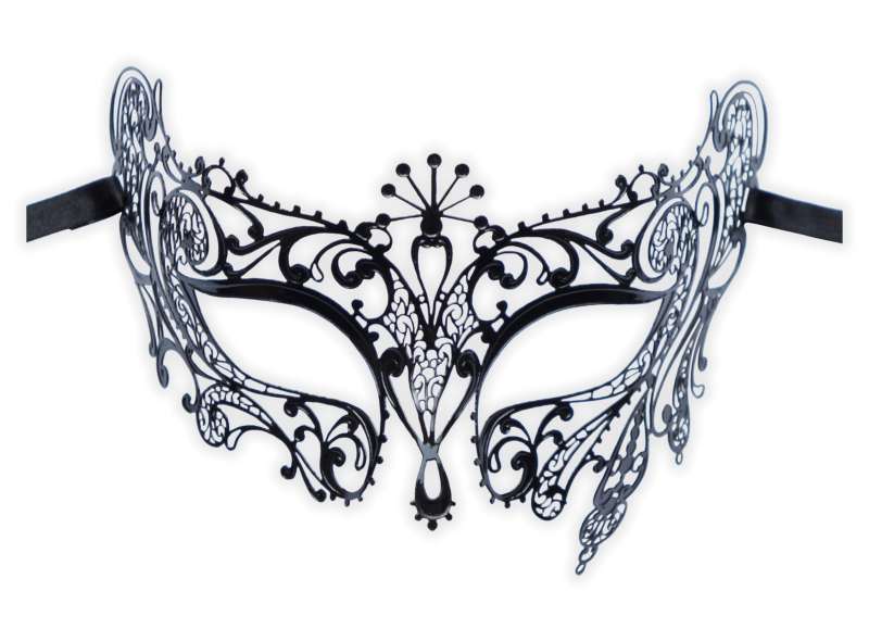 Filigree Metal Venetian Mask 'Senay'