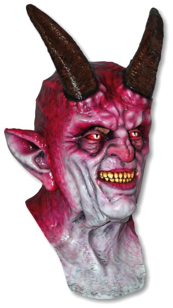 Maske 'Gehörnter Teufel' - zum Schließen ins Bild klicken