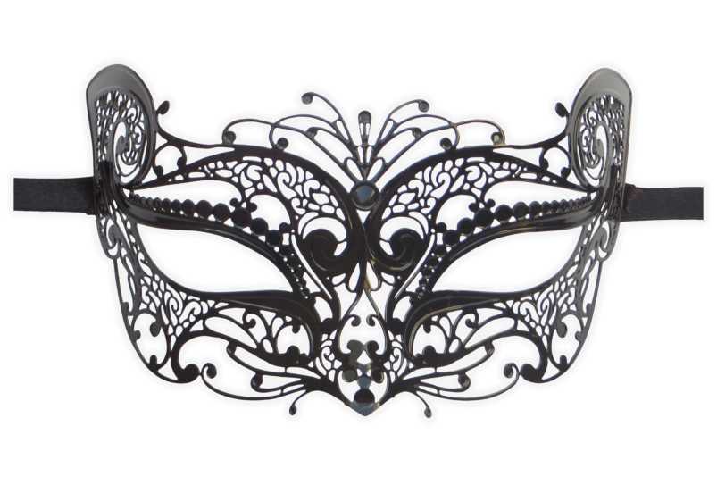 Petite Venetian Mask Filigree Metal 'Cayla'
