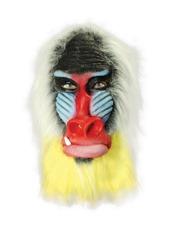 Primaten Maske - zum Schließen ins Bild klicken