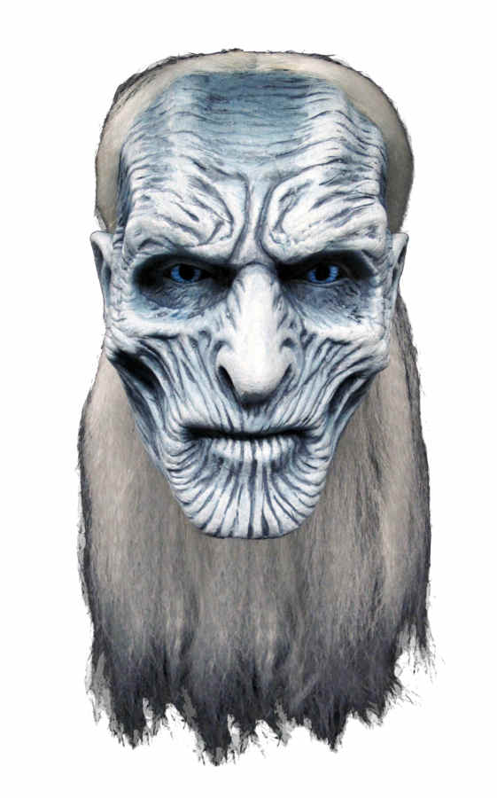 Game of Thrones White Walker Latex Mask - Click Image to Close