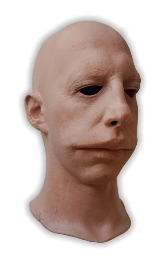 Foam Latex Mask Full Head 'Caleb' - Click Image to Close