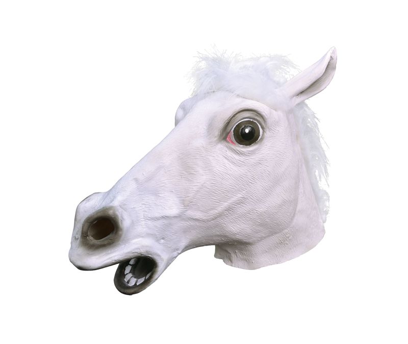 Maschera Cavallo Bianco - Clicca l'immagine per chiudere