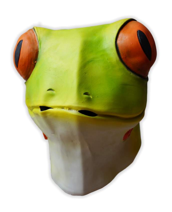 Poison Dart Frog Latex Mask
