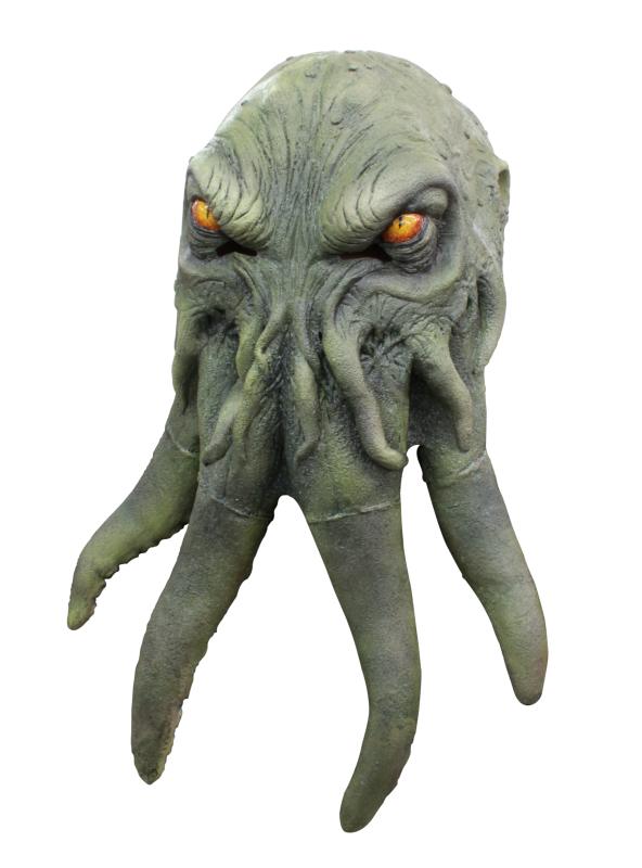 Cthulhu Maske Grün - zum Schließen ins Bild klicken