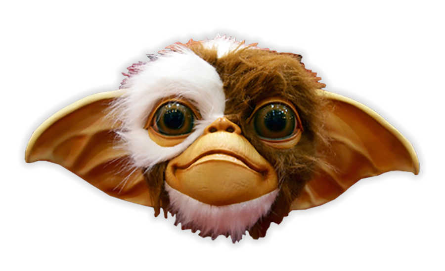Gremlins Latex Maske Gizmo - zum Schließen ins Bild klicken