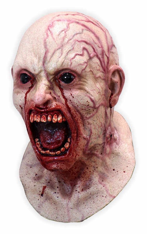 Horror Latex Mask 'Bloody Bastard' - Click Image to Close