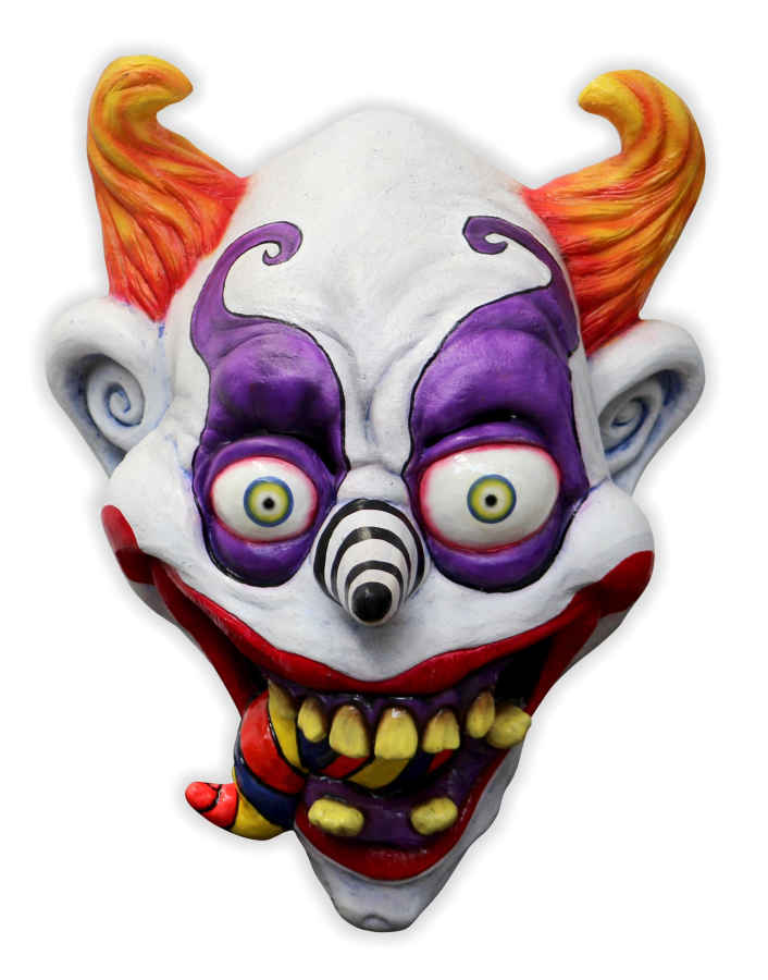 Psychedelic Clown Horror Mask - Click Image to Close