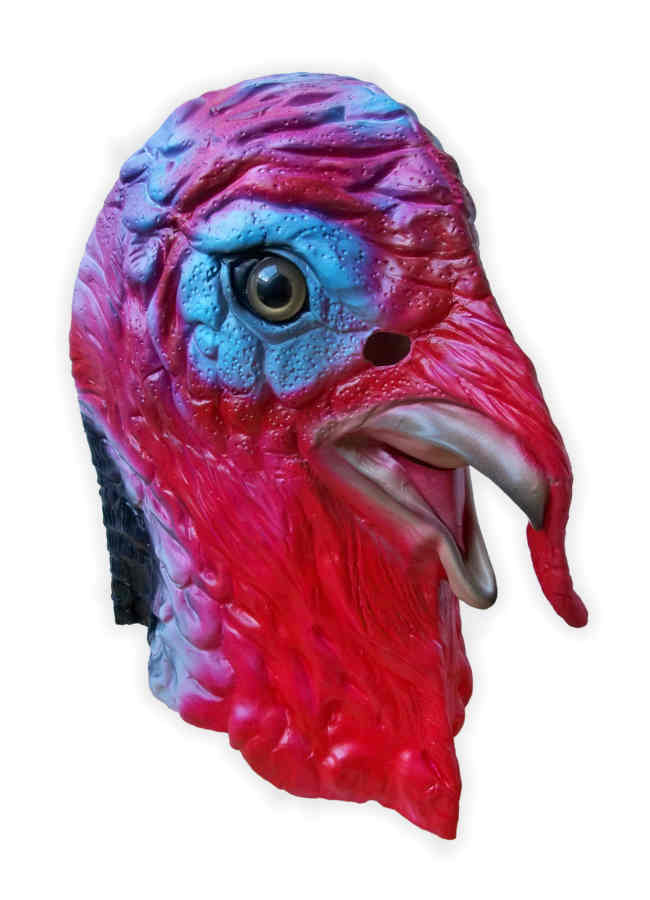 Animal Latex Mask Turkey - Click Image to Close