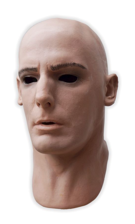 Realistische Latex Gesichtsmaske 'Corvin' - zum Schließen ins Bild klicken