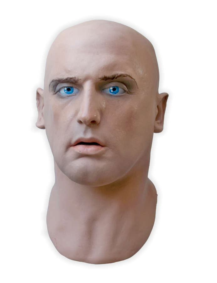Schaumlatex Maske Realistisch 'Mason' - zum Schließen ins Bild klicken