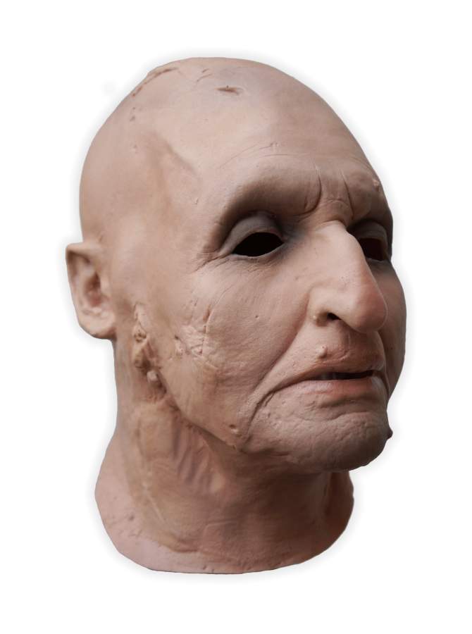 Old Woman Latex Mask 'Mathilda' - Click Image to Close