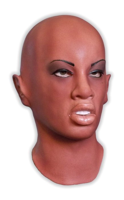 Maske Frauengesicht Latex 'Alyssa' - zum Schließen ins Bild klicken