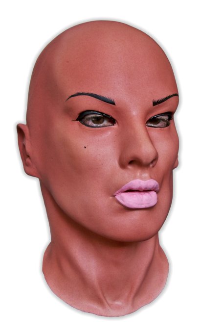 Masque de Femme Noire 'Diva' - Cliquez sur l'image pour la fermer